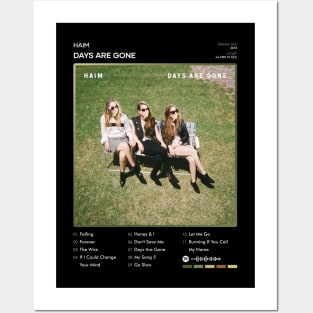 HAIM - Days Are Gone Tracklist Album Posters and Art